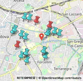 Mappa Via Giuseppe Orus, 35129 Padova PD, Italia (0.9355)