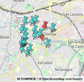 Mappa Via Giuseppe Orus, 35129 Padova PD, Italia (0.7765)