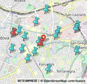 Mappa Via Giuseppe Orus, 35129 Padova PD, Italia (1.061)
