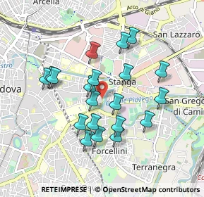Mappa Via Giuseppe Orus, 35129 Padova PD, Italia (0.8095)
