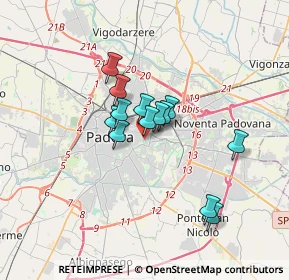 Mappa Via Giuseppe Orus, 35129 Padova PD, Italia (2.41692)