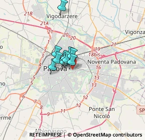 Mappa Via Giuseppe Orus, 35129 Padova PD, Italia (1.69636)