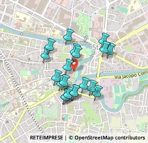 Mappa Via Giuseppe Orus, 35129 Padova PD, Italia (0.36)