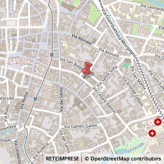 Mappa Via Cesare Battisti, 111, 35121 Padova, Padova (Veneto)