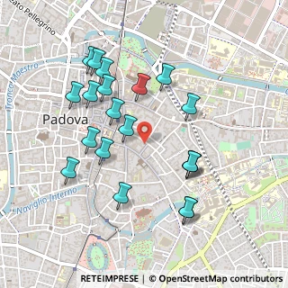 Mappa Via Cesare Battisti, 35121 Padova PD, Italia (0.4735)