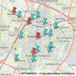 Mappa Via Cesare Battisti, 35121 Padova PD, Italia (2.07471)