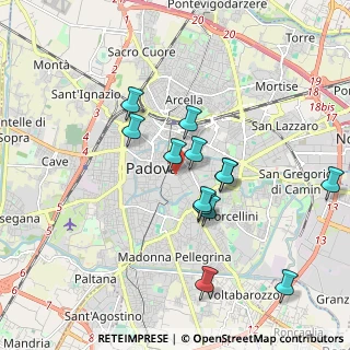 Mappa Via Cesare Battisti, 35121 Padova PD, Italia (1.69077)