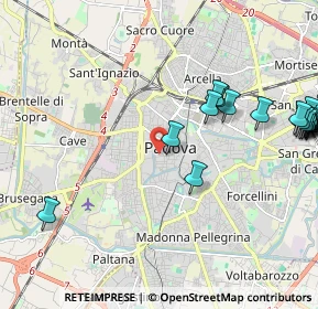 Mappa Via del Vescovado, 35139 Padova PD, Italia (2.8)