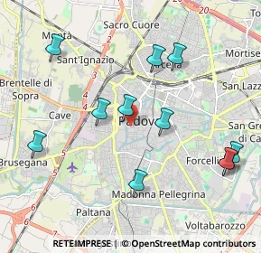 Mappa Via del Vescovado, 35139 Padova PD, Italia (2.15)
