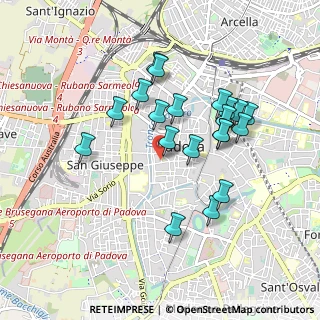 Mappa Via del Vescovado, 35139 Padova PD, Italia (0.8375)