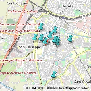 Mappa Via del Vescovado, 35139 Padova PD, Italia (0.60545)