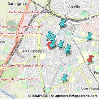 Mappa Via del Vescovado, 35139 Padova PD, Italia (0.89091)