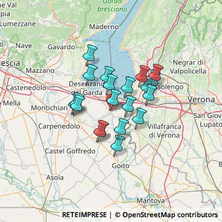 Mappa Via Paolo VI Papa, 25010 Pozzolengo BS, Italia (10.049)