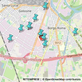 Mappa Viale del Commercio, 37135 Verona VR, Italia (0.90273)