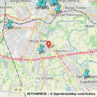 Mappa Via Benso di Ariolfo, 37134 Verona VR, Italia (3.68417)