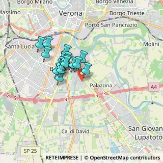 Mappa Via Benso di Ariolfo, 37134 Verona VR, Italia (1.31059)