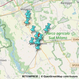 Mappa Via Poscallo, 20081 Abbiategrasso MI, Italia (2.5558333333333)