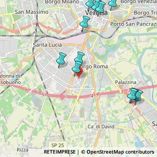 Mappa Via Roncisvalle, 37135 Verona VR, Italia (2.75167)
