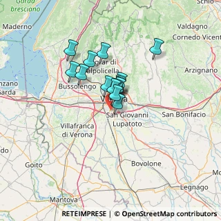 Mappa Via Roncisvalle, 37135 Verona VR, Italia (8.568)