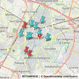 Mappa Via Agnusdei, 35121 Padova PD, Italia (1.46417)