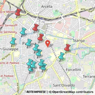 Mappa Via Agnusdei, 35121 Padova PD, Italia (1.086)