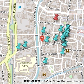Mappa Via Concariola, 35139 Padova PD, Italia (0.2615)