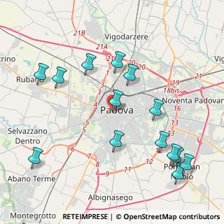Mappa Via Concariola, 35139 Padova PD, Italia (4.66929)