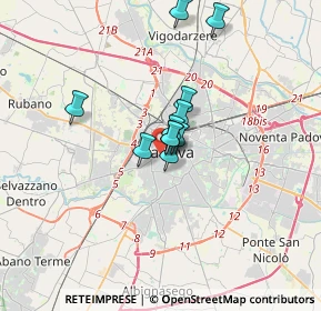 Mappa Via Concariola, 35139 Padova PD, Italia (2.13727)