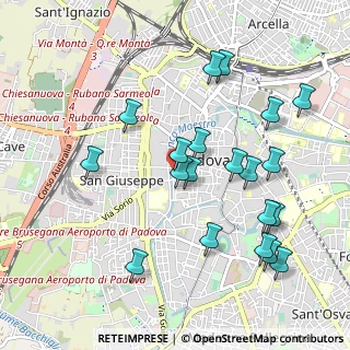 Mappa Via Concariola, 35139 Padova PD, Italia (1.0375)