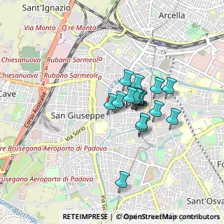 Mappa Via Concariola, 35139 Padova PD, Italia (0.62188)
