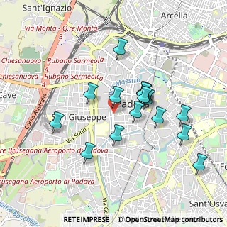 Mappa Via Concariola, 35139 Padova PD, Italia (0.82438)