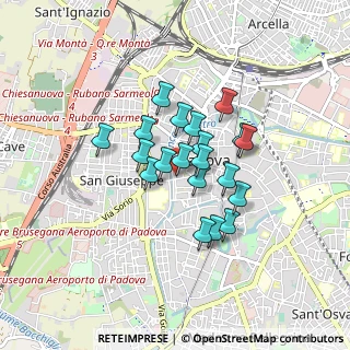 Mappa Via Concariola, 35139 Padova PD, Italia (0.6075)