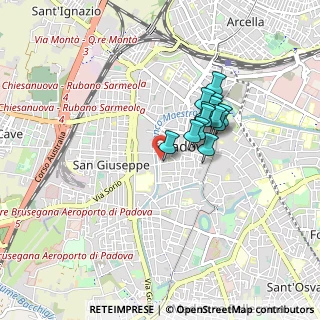 Mappa Via Concariola, 35139 Padova PD, Italia (0.65)
