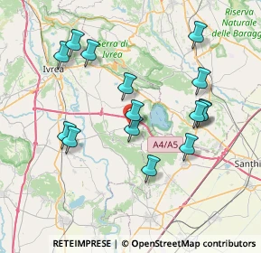 Mappa Settimo Rottaro, 10010 Settimo Rottaro TO, Italia (7.40333)