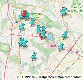 Mappa Settimo Rottaro, 10010 Settimo Rottaro TO, Italia (7.6825)