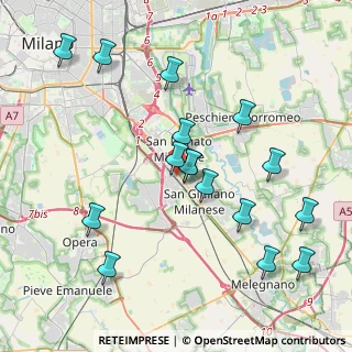 Mappa Via Certosa, 20098 San Giuliano Milanese MI, Italia (4.22313)