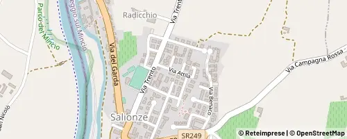 Mappa Valeggio sul Mincio