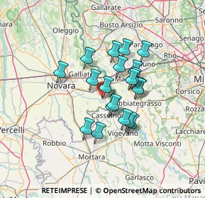 Mappa Via Cavour, 28065 Cerano NO, Italia (10.0525)