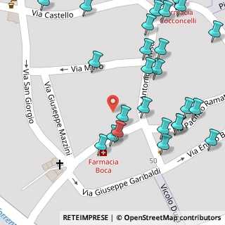Mappa Via Cavour, 28065 Cerano NO, Italia (0.08462)