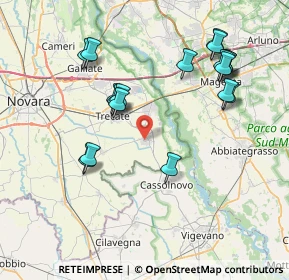 Mappa Via Cavour, 28065 Cerano NO, Italia (8.07222)