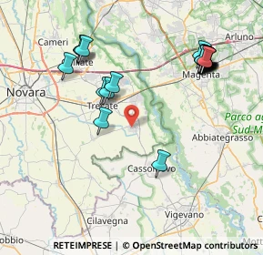 Mappa Via Cavour, 28065 Cerano NO, Italia (8.756)