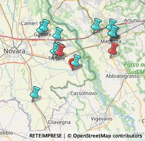 Mappa Via Cavour, 28065 Cerano NO, Italia (7.83429)