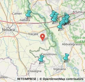 Mappa Via Cavour, 28065 Cerano NO, Italia (9.11083)