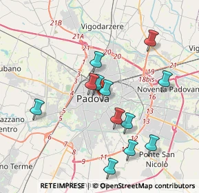 Mappa Via Altinate, 35139 Padova PD, Italia (3.6225)
