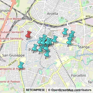 Mappa Via Altinate, 35139 Padova PD, Italia (0.60588)