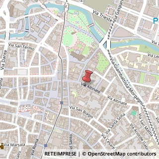 Mappa Via Altinate, 47, 35121 Padova, Padova (Veneto)
