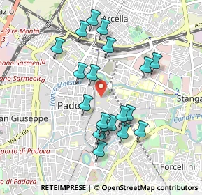 Mappa Via Altinate, 35139 Padova PD, Italia (0.878)