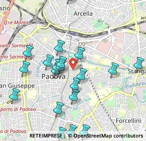 Mappa Via Altinate, 35139 Padova PD, Italia (1.0695)