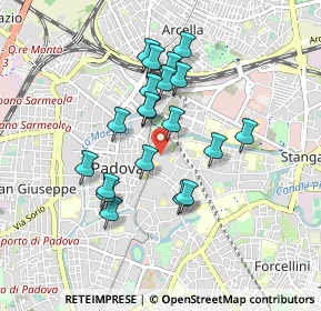 Mappa Via Altinate, 35139 Padova PD, Italia (0.75)