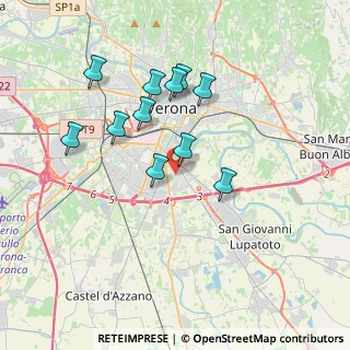 Mappa Via Comacchio, 37134 Verona VR, Italia (3.30091)
